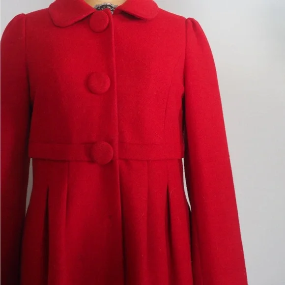F21 Red Women's Retro Coat - Picture 6 of 11